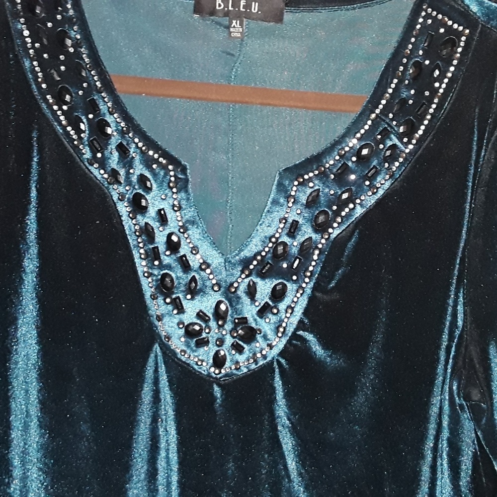 Velvet blouse